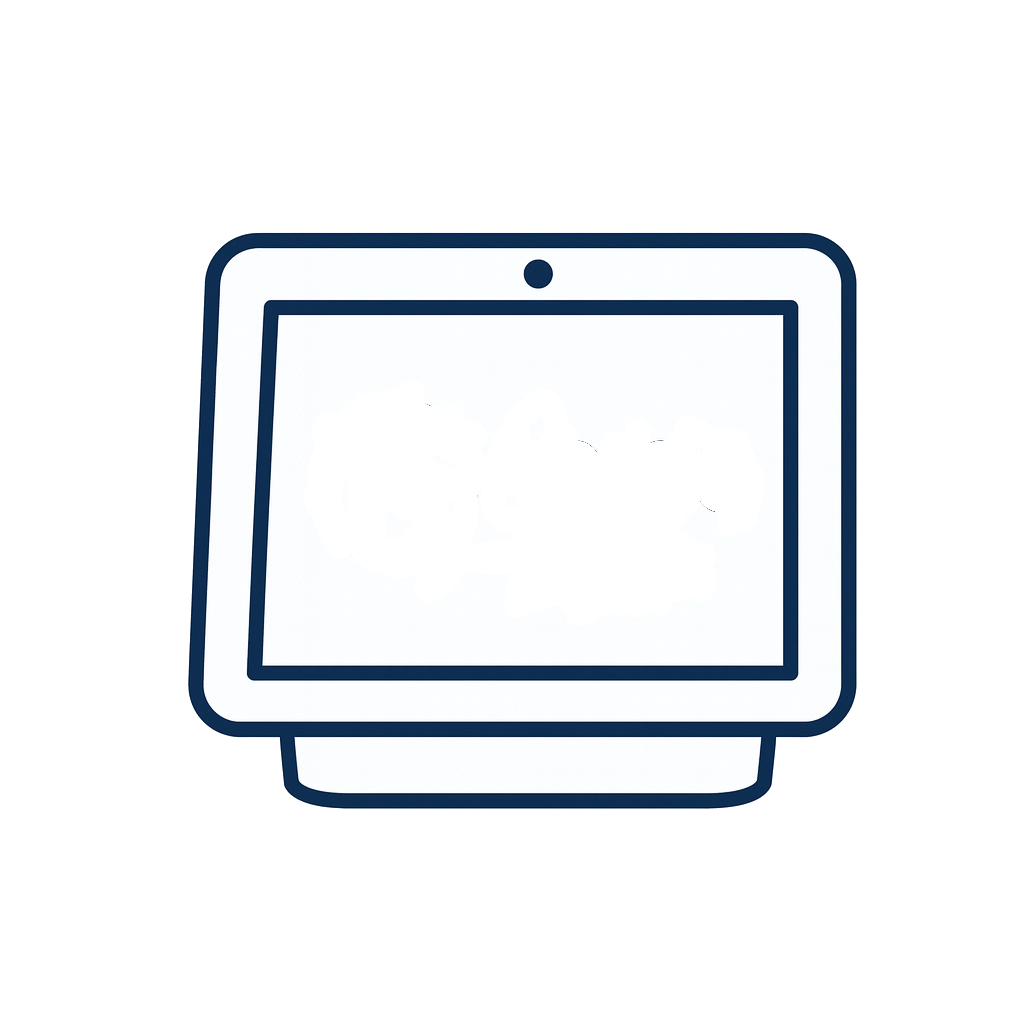 Smart Display Blue Icon