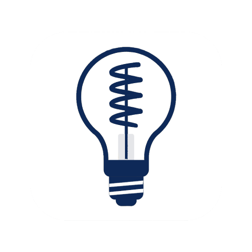 Smart Light Bulb Icon