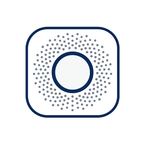 Smart Smoke Detector Icon