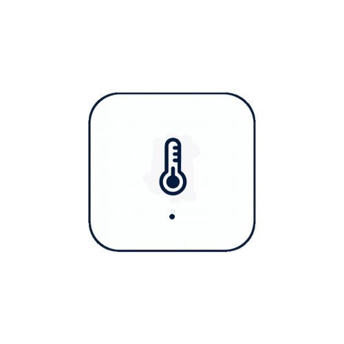 Smart Temp & Humidity Sensor Icon