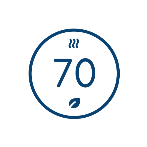 Smart Thermostat Icon